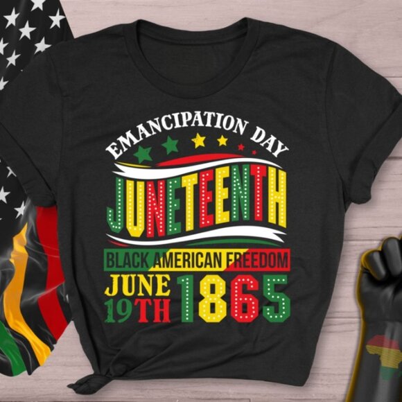 Juneteenth Shirt Sublimation Design 1865 Freedom Shirt - Picture 1 of 4